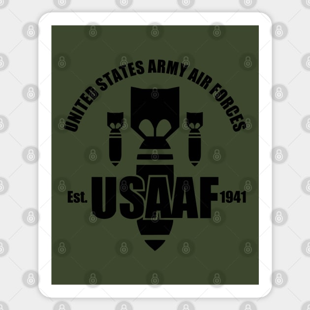 Unites States Army Air Forces Sticker by TCP